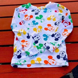 Gap Disney, long sleeve 100% cotton T-shirt